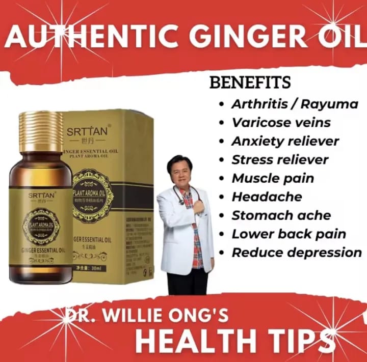 SRTTAN Ginger Essential Oil 10ml - TUZZUT Qatar Online Shopping