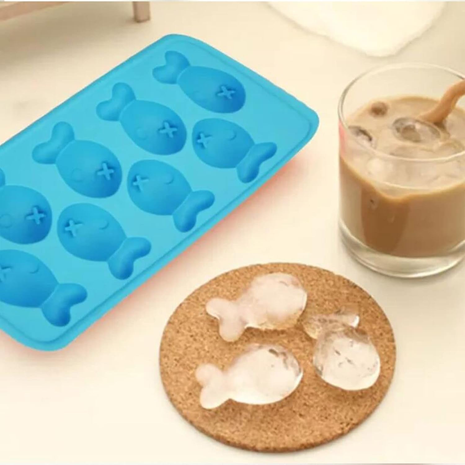 3pcs Ice Cubes Reusable Cooling Cubes 8 Compartments Ice Cube Tray S4917391 3pcs Ice Cubes Reusable Cooling Cubes 8 Compartments Ice Cube Tray S4917391