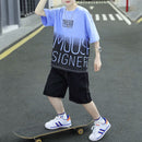 2 Pcs Boys Pants Suit 432460 - TUZZUT Qatar Online Shopping