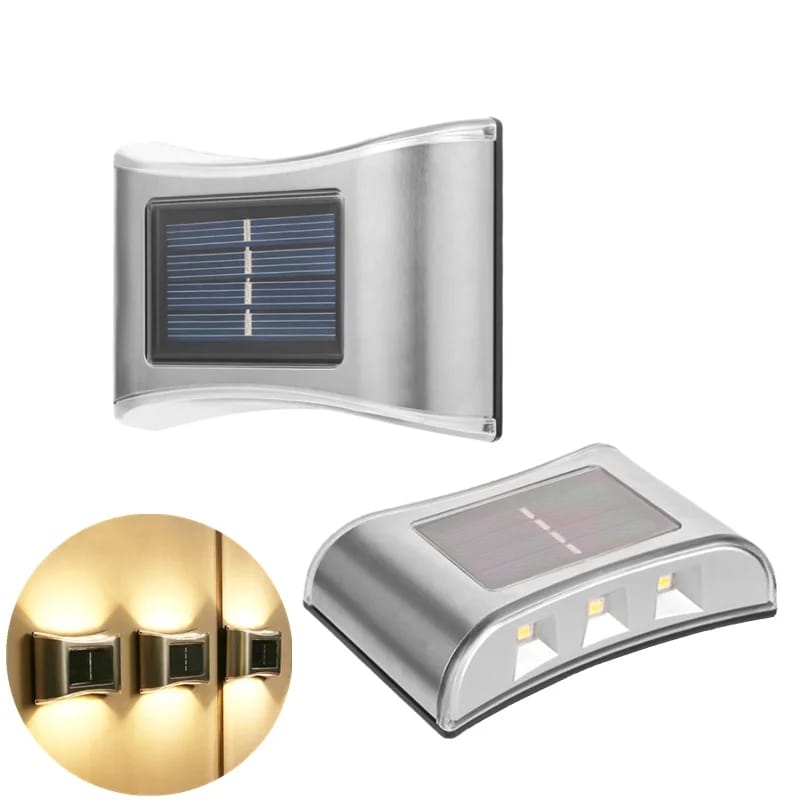 LED Solar Lamp Outdoor Wall Lights Energy Waterproof Transparent Shell Solar Lamp LED Solar Lamp Outdoor Wall Lights Energy Waterproof Transparent Shell Solar Lamp