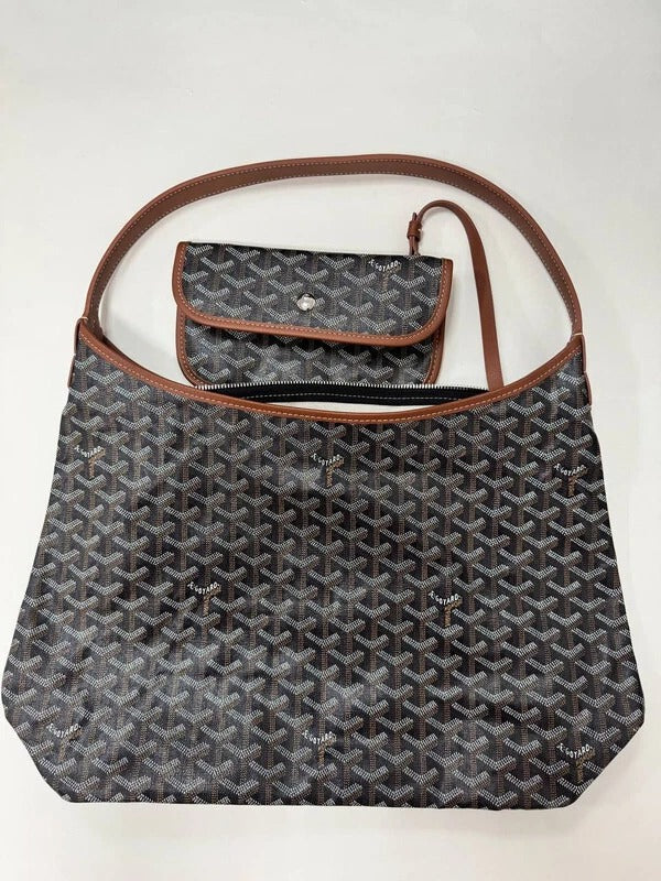 Large Capacity Faux Leather Hobo Tote Bag S5081560 - TUZZUT Qatar Online Shopping