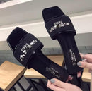 Ladies New Fashion Square Toe Designer Sandals   1567335 - TUZZUT Qatar Online Shopping