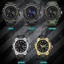 Sanda Digital Watch Men g Style, Military Sports Watches, Dual Display -06 - Tuzzut.com Qatar Online Shopping