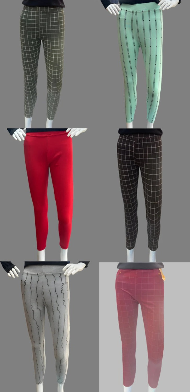 Womens Model Leggins - 6pcs Womens Model Leggins - 6pcs