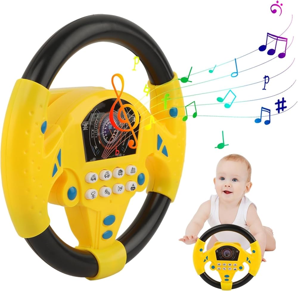 Multifunctional Steering Wheel Toy for Kids 1534118 Multifunctional Steering Wheel Toy for Kids 1534118