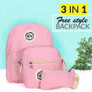 3 in 1 Freestyle Backpack BK32054 - TUZZUT Qatar Online Shopping