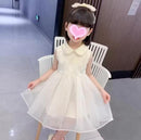 New Girls' Princess Sleeveless Cute Puff Dress   S5111469 - TUZZUT Qatar Online Shopping