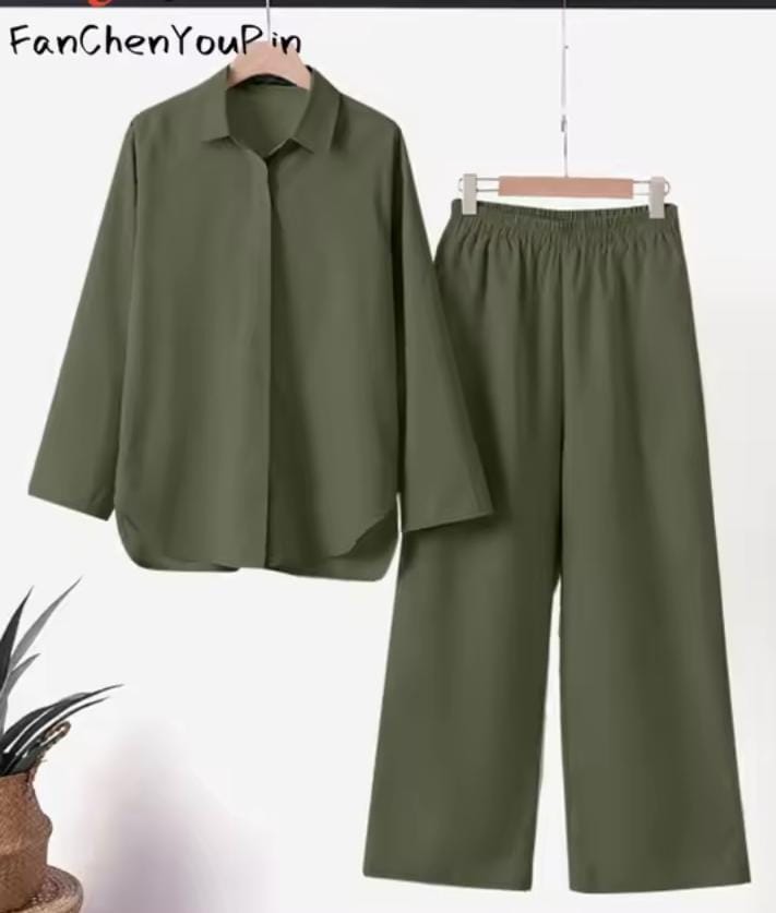 Women's Shirt Pant Set 2-Piece S301549 Women's Shirt Pant Set 2-Piece S301549