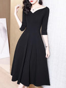 Women's Tea Dresses 425569 - TUZZUT Qatar Online Shopping