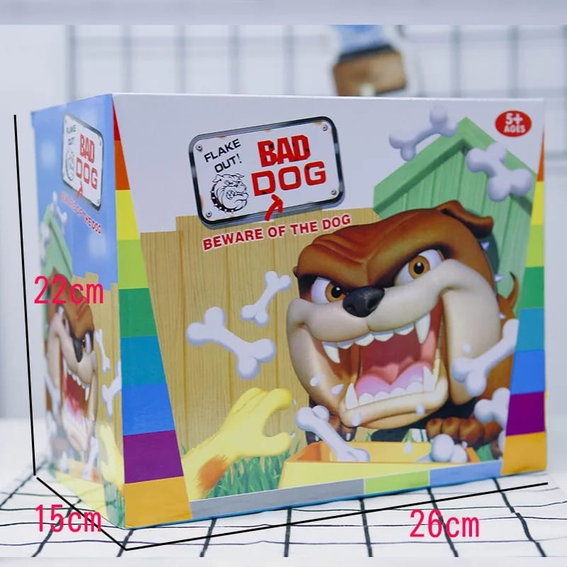 Flake Out Bad Dog Bones Cards Tricky Toy Games