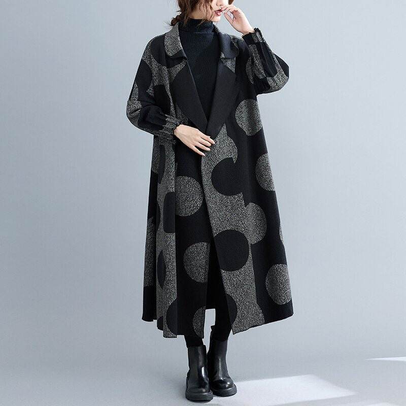 Women's Long Trench Coat WAB0099J - TUZZUT Qatar Online Shopping