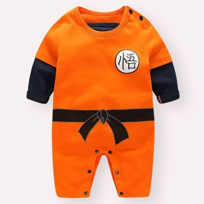 Anime Baby Clothes Newborn Boy Girl Rompers Infant Akatsuki Frieza Vegeta Luffy Cotton Jumpsuit Kids Cosplay Birthday Costume 6-9M 779827