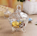Crystal Cut Candy Bowl with Lid TG001-1