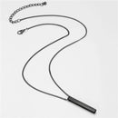 Rectangle Bar Pendant Necklace Chain for Men R55 - TUZZUT Qatar Online Shopping