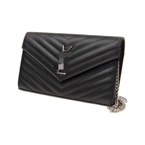 Leather Chain Wallet Shoulder Bag B2018 - TUZZUT Qatar Online Shopping