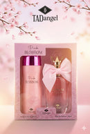 TAD Angel Pink Blossom EDP 100ml Perfume& Body Spray 200ml Gift Set - - TUZZUT Qatar Online Shopping