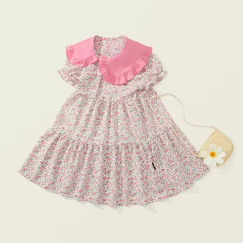 Girls Summer Dress Cute Flowers Slanted Shoulder Bag 1674832 Girls Summer Dress Cute Flowers Slanted Shoulder Bag 1674832