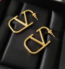 Earrings Women's Luxury Gold Earrings Personality Design Sense Simple Earrings X4565919 - TUZZUT Qatar Online Shopping