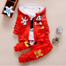 Mickey Mouse Zipper Hooded Track Suit For Kids 1532932 - TUZZUT Qatar Online Shopping