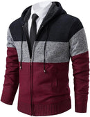 Men's Sweater Stripe Knitted Sweatshirt   SW1229 - TUZZUT Qatar Online Shopping