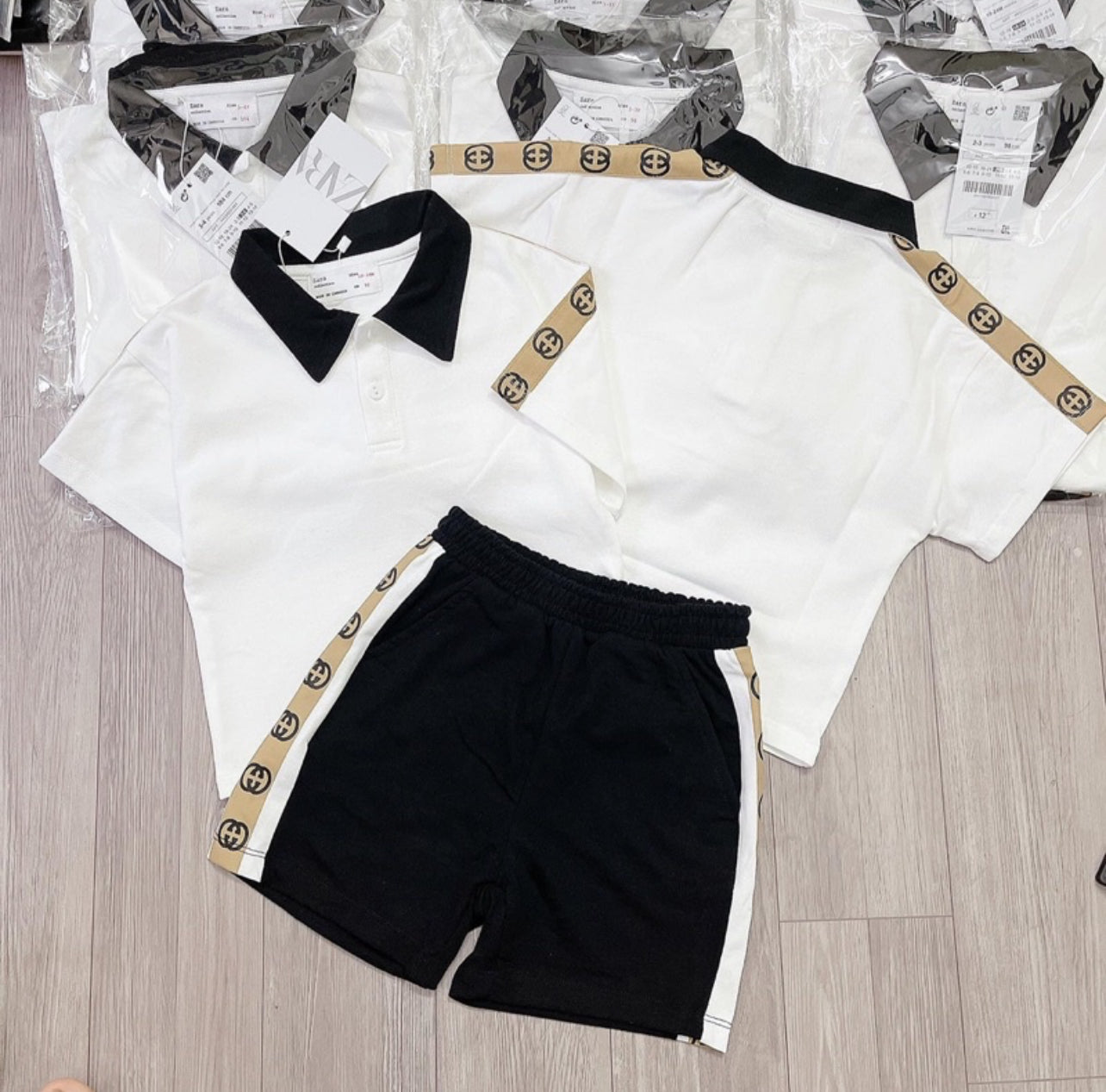 Kids Outfits Turn Down Collars Short Sleeve Shirt Shorts 1585026 Kids Outfits Turn Down Collars Short Sleeve Shirt Shorts 1585026