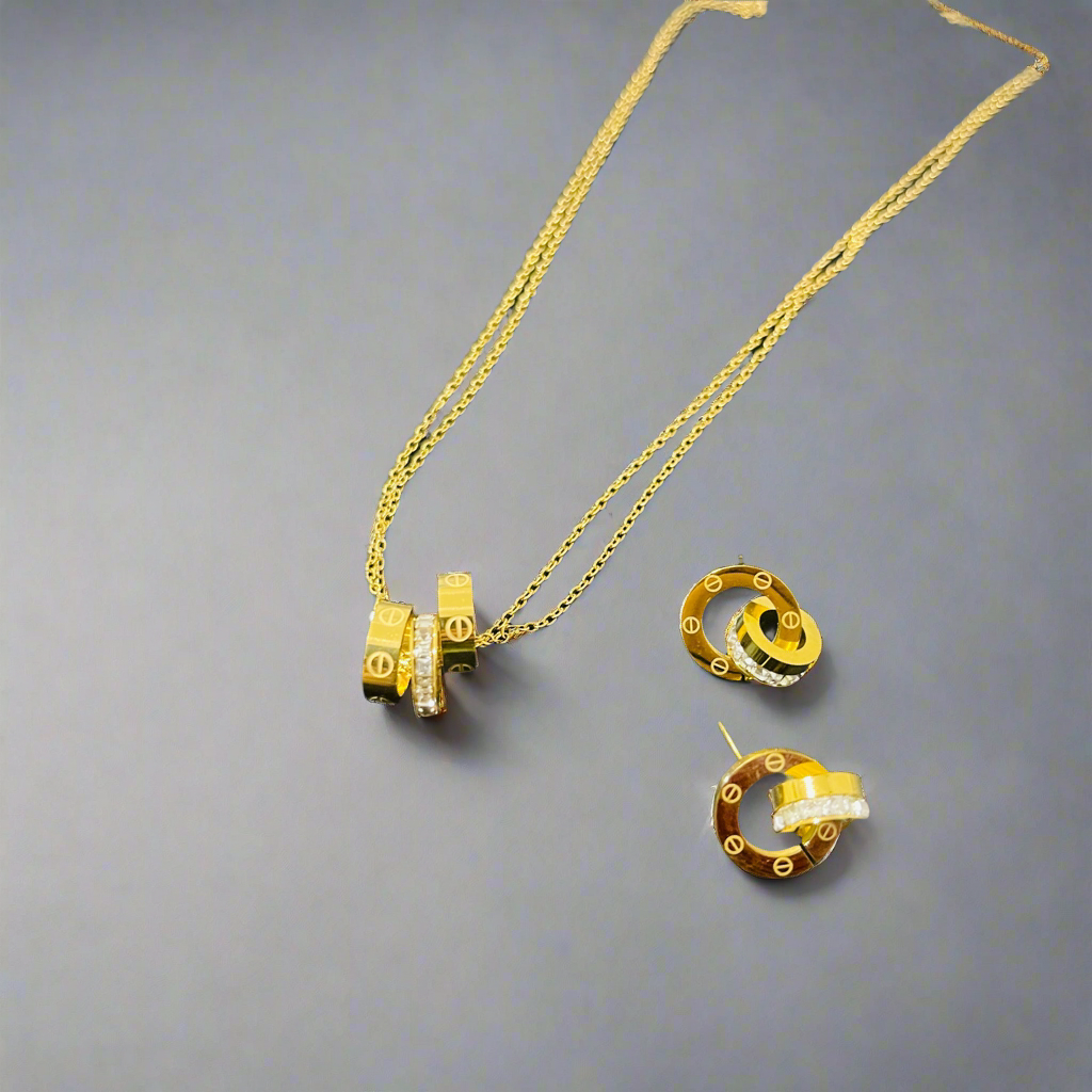 Womens Fashion Necklace And Earrings X5007449 Womens Fashion Necklace And Earrings X5007449