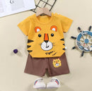 Kids Summer Short Sleeve T-Shirt Tops with Shorts Pajamas    1569682 - TUZZUT Qatar Online Shopping