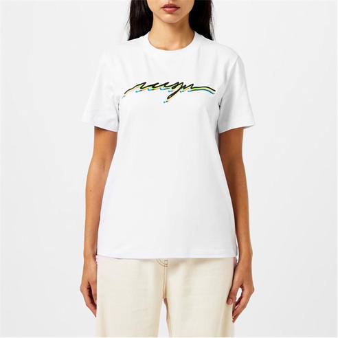 Womens Front Print sized T-shirt 8870