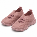 Girls’ Dusty Pink Knit Slip-On Sneakers 1493139 – Size 24