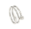 Stainless Steel Rings For Women Men X4201451 - TUZZUT Qatar Online Shopping