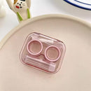 Transparent Contact Lenses Box Portable Contact Lens Case with Tweezer Remover Tools - TUZZUT Qatar Online Shopping