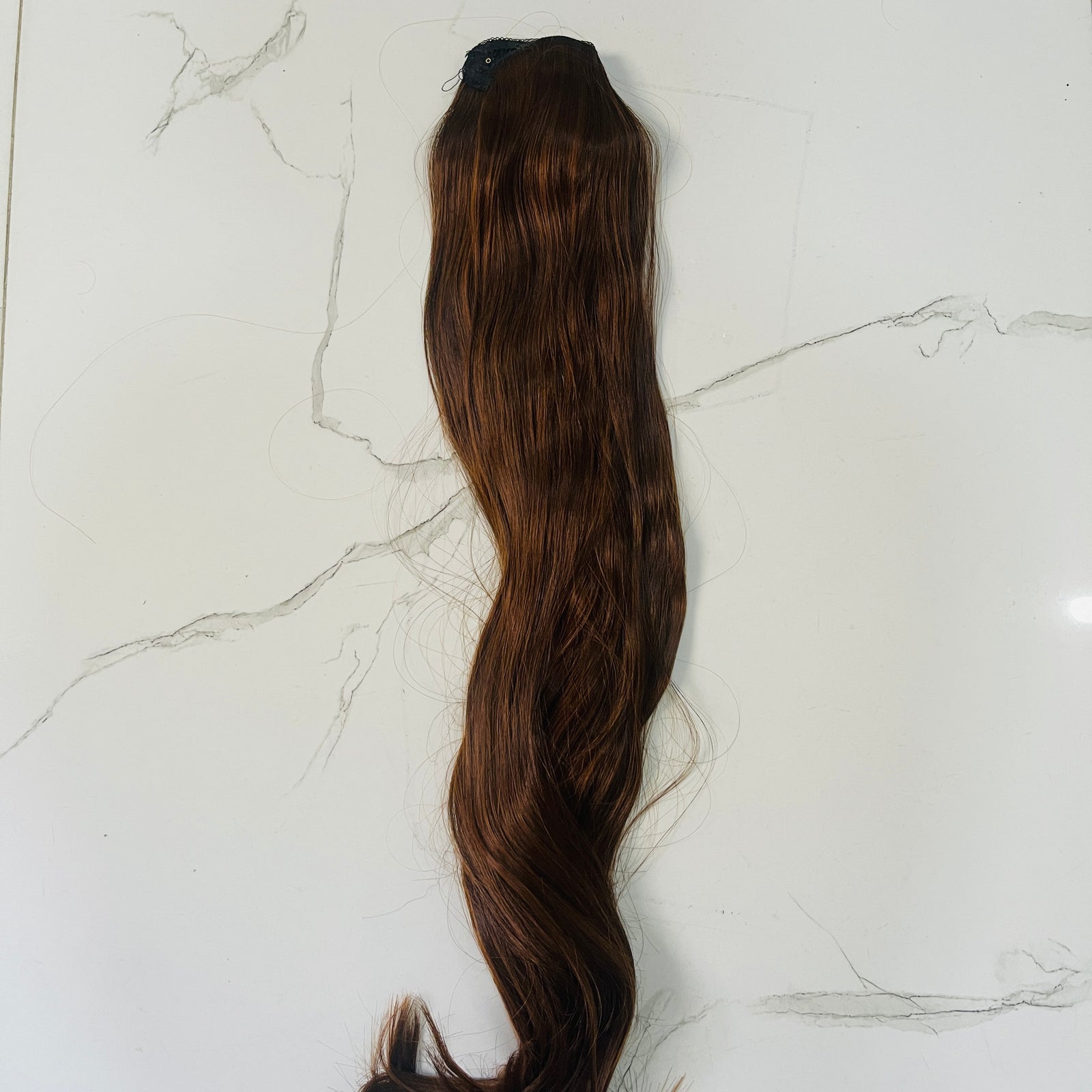 Synthetic Fiber Heat Resistant Wavy 4 Clips on Clip in hair Extensions mod108 Synthetic Fiber Heat Resistant Wavy 4 Clips on Clip in hair Extensions mod108
