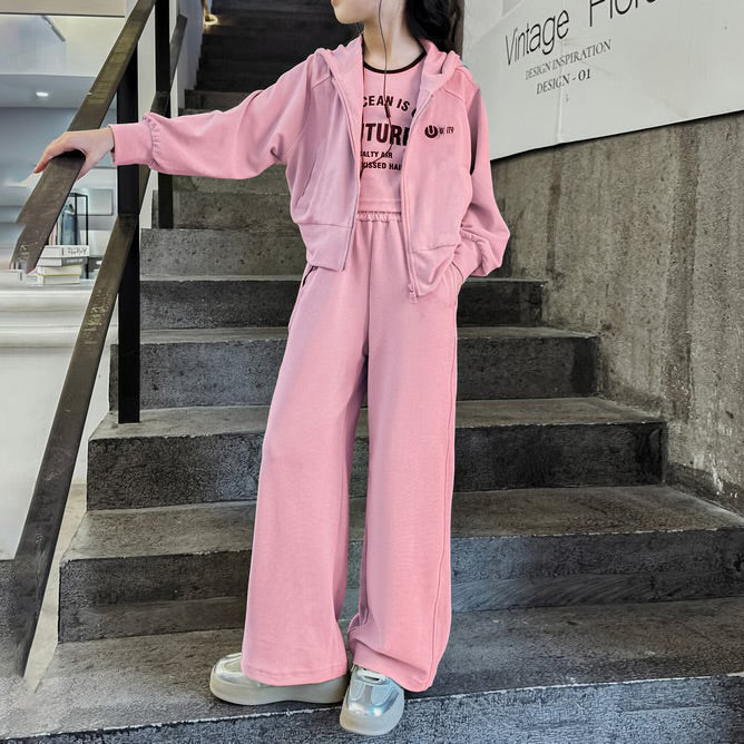 2 Pcs Girls Pants Suit (6-7Y) 588605 2 Pcs Girls Pants Suit (6-7Y) 588605