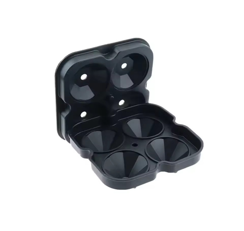 Ice Cubes Trays Silicone Diamonds‑Shape Ice Molds S3527003 - TUZZUT Qatar Online Shopping