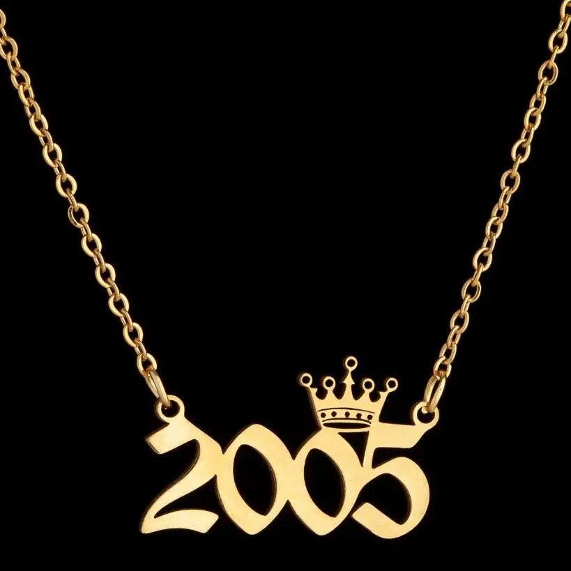Date of Birth Number Necklace for Women S2179757 Date of Birth Number Necklace for Women S2179757