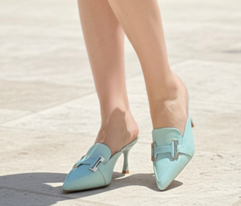 Cover Toe High-Heeled Shoes Lady Woman's 521273 - TUZZUT Qatar Online Shopping