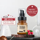 VIBRANT GLAMOUR Double Retinol Lotion Cream VA Anti Aging Collagen Firming 80g - TUZZUT Qatar Online Shopping