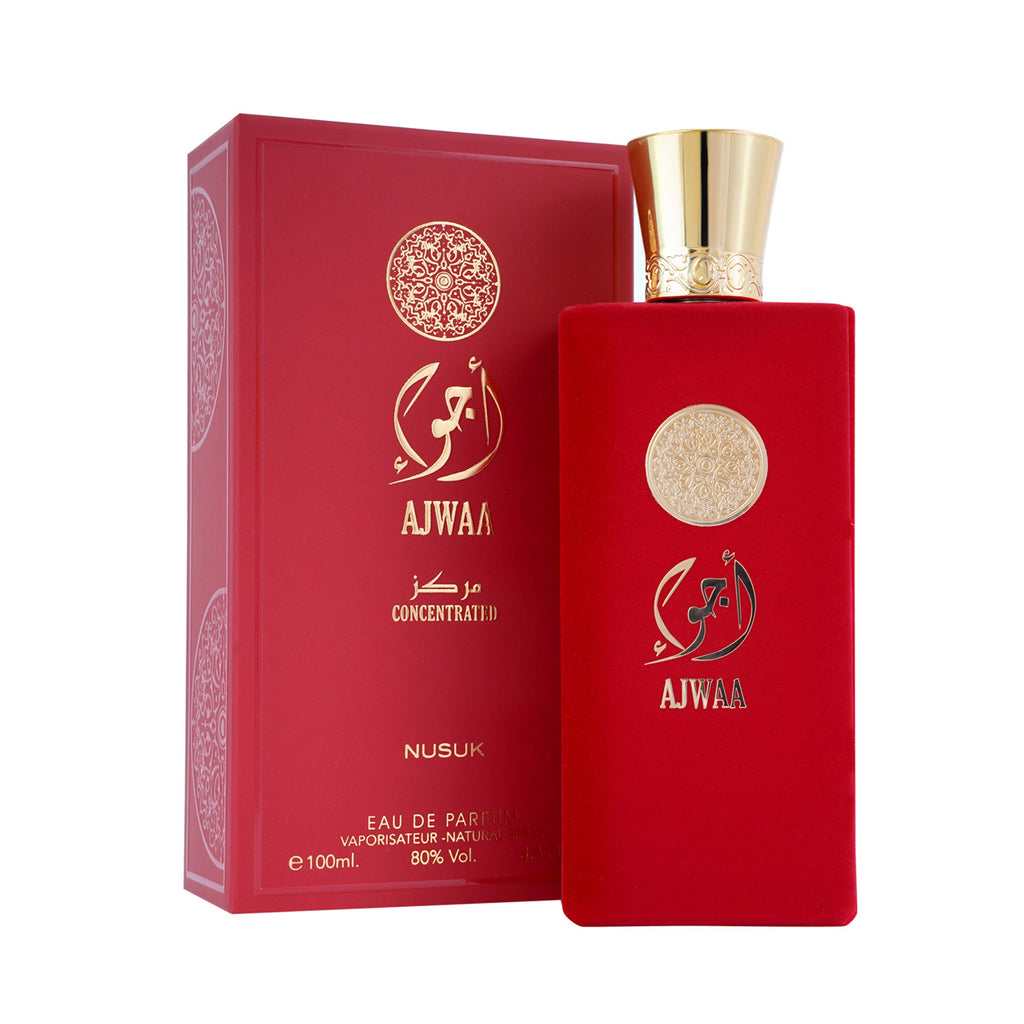 Nusuk Ajwaa Oud Murakaz EDP 100ml Concentrated Red for Women Nusuk Ajwaa Oud Murakaz EDP 100ml Concentrated Red for Women