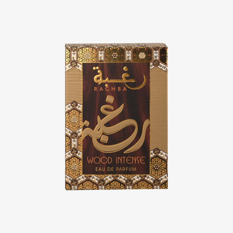 Raghba Wood Intense EDP Perfume 100ML By Lattafa - TUZZUT Qatar Online Shopping