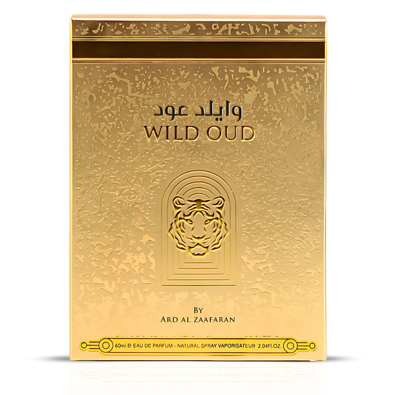 Wild Oud EDP Perfume 60ml by Ard Al Zaafaran Lattafa | Inspired by Le Male Elixir Jean Paul Gaultier - TUZZUT Qatar Online Shopping