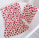 Strawberry Bath Towel Hand Towel   482484 - TUZZUT Qatar Online Shopping