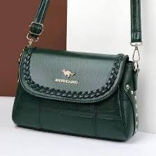 Lexture Vintage Leather Women Handbag Shoulder Bag. 300799 - TUZZUT Qatar Online Shopping