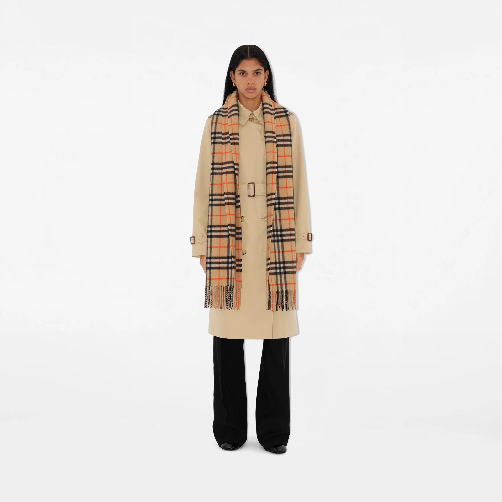 Check Cashmere Scarf S4732240 Check Cashmere Scarf S4732240