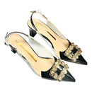 Women's Spring Summer Outdoor Transparent High Heels With Rivets 808826 - TUZZUT Qatar Online Shopping