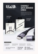 Liwa Type C To C Cable 65W /2M /DC126TT20B - TUZZUT Qatar Online Shopping