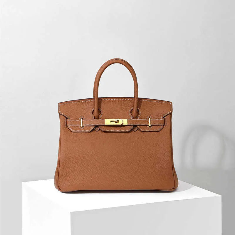 Birkin Swift Gold Handbag S4455 - TUZZUT Qatar Online Shopping