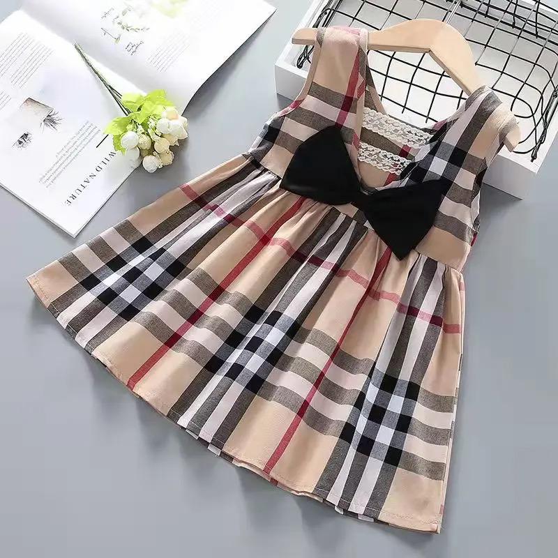 Girls' princess dress pleated skirt ins dress children's embroidered performance dress S3150116 Girls' princess dress pleated skirt ins dress children's embroidered performance dress S3150116