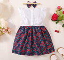Girls 2PCS Toddler Baby Floral Dress    1435867 - TUZZUT Qatar Online Shopping