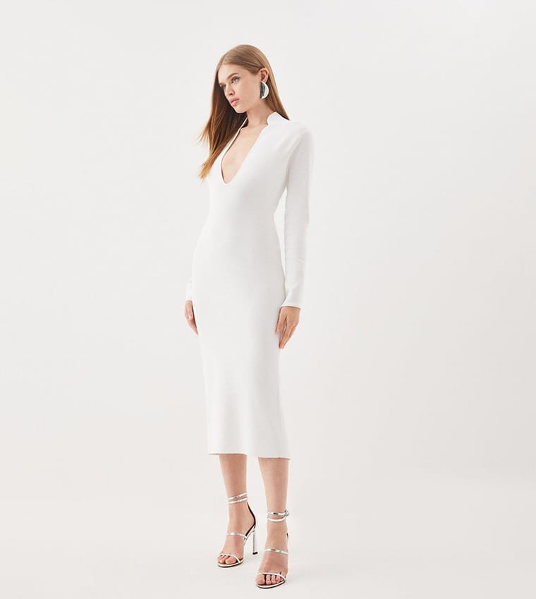 Women'sStretch maxi dress with ruffled sleeves 130333 Women'sStretch maxi dress with ruffled sleeves 130333