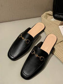 Women's Flat Moccasins With A Round Toe    B46496 - TUZZUT Qatar Online Shopping